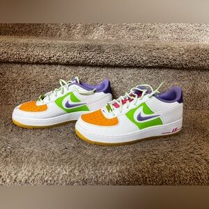 Nike Air Force 1 LV8 1 White/White-Space Purple (FD1037 100)